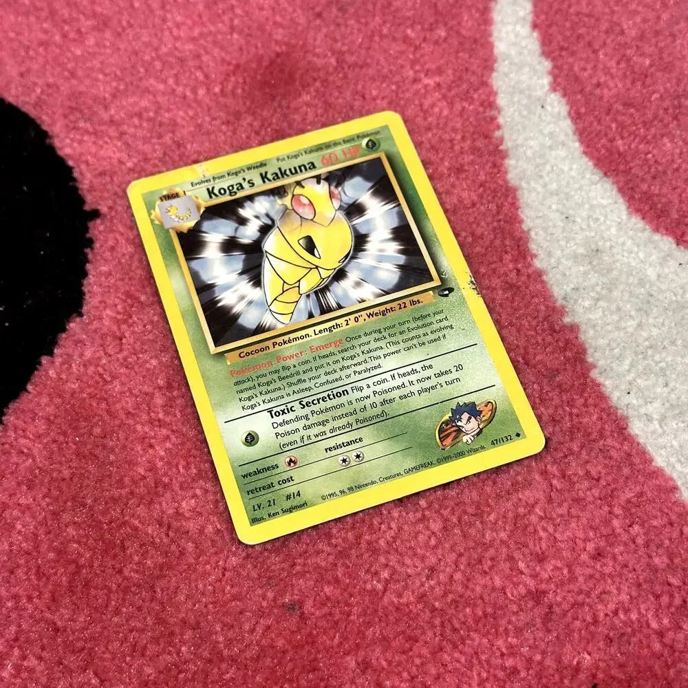 Koga's Kakuna #47 – Pokémon Gym Challenge – As Pictured